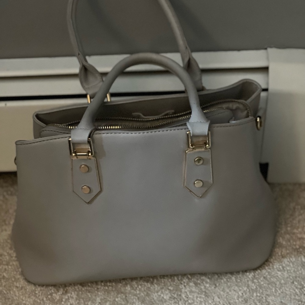 Mystique brand triple compartment satchel